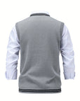 Gideon | Cable-Knit V-Neck Sweater Vest