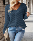 Elaine | Relaxed V-Neck Sweater