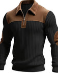 Roland | Two-Tone Quarter-Zip Pullover