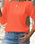 Maisie | Openwork Sleeve Sweater