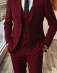 Sullivan | Pinstripe Three-Piece Suit