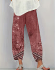 Meredith | Botanical Cropped Pants
