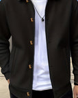 Foster | Textured Button-Up Jacket