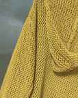 Delaney | Relaxed Open-Knit Hooded Sweater