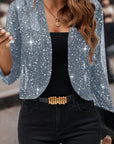 Elaine | Shimmer Cropped Jacket