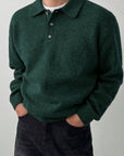 Landon | Refined Polo Collar Sweater