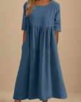 Miranda | Classic Mid Sleeve Dress