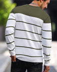 Henry | Striped Crew Neck Sweater