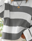 Ivy | Relaxed Colorblock Sweater