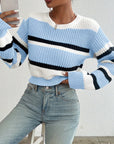Wren | Colorblock Striped Sweater