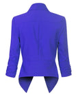 Penelope | Open-Front Draped Blazer