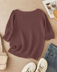 Lena | Relaxed Open-Knit Sweater