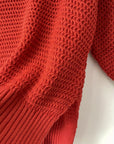 Evangeline | Textured High-Low Sweater