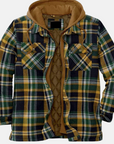 Rhett | Rugged Hooded Plaid Jacket