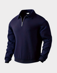Hudson | Textured Half-Zip Pullover