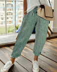 Marley | Striped Wide-Leg Casual Pants