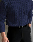 Jonas | Cable Knit Crew Neck Sweater