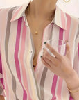 Marcella | Refined Striped Button-Up Shirt