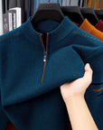 Nathan | Half-Zip Mock Neck Sweater