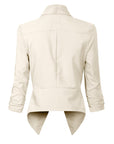 Penelope | Open-Front Draped Blazer