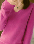 Selene | Soft V-Neck Sweater