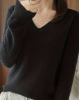 Selene | Soft V-Neck Sweater