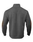 Ronan | Stand Collar Button Henley Sweater