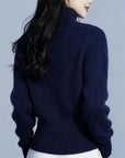 Margot | High-Neck Button Cardigan