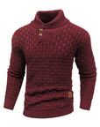 Alistair | Textured Shawl-Collar Sweater