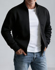 Sullivan | Textured Stand-Collar Jacket