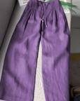 Camilla | Elegant Wide Leg Lace Pants