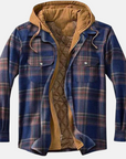 Rhett | Rugged Hooded Plaid Jacket
