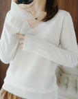 Selene | Soft V-Neck Sweater