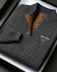 Lorenzo | Textured Stand-Collar Sweater