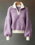 Cecily | Relaxed Half-Zip Sweater