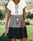 Stylish Floral Print Dress
