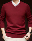 Hugh | Refined V-Neck Sweater