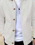 Foster | Textured Button-Up Jacket