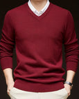Hugh | Refined V-Neck Sweater