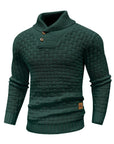 Alistair | Textured Shawl-Collar Sweater