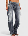 Delaney | Rugged Wide-Leg Jeans