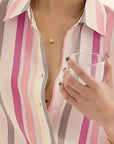 Marcella | Refined Striped Button-Up Shirt
