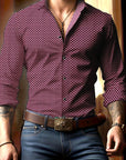 Clark | Refined Patterned Dress Shirt