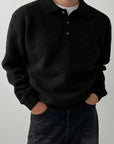 Landon | Refined Polo Collar Sweater