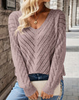 Elaine | Relaxed V-Neck Sweater