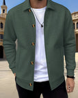 Foster | Textured Button-Up Jacket