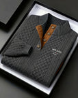 Lorenzo | Textured Stand-Collar Sweater