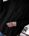 Corinne | Cozy High-Neck Cable-Knit Sweater