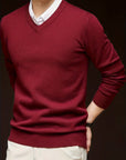 Hugh | Refined V-Neck Sweater