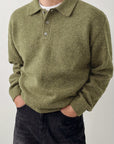 Landon | Refined Polo Collar Sweater